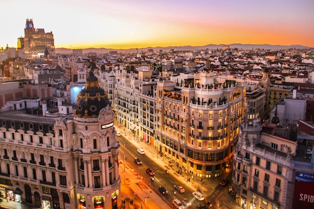 Madrid skyline